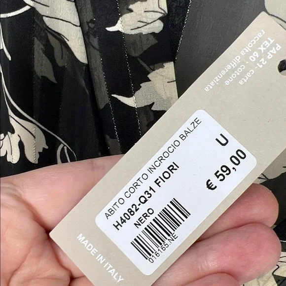 LA DEA NWT baby doll lined top floral - Picture 4 of 10